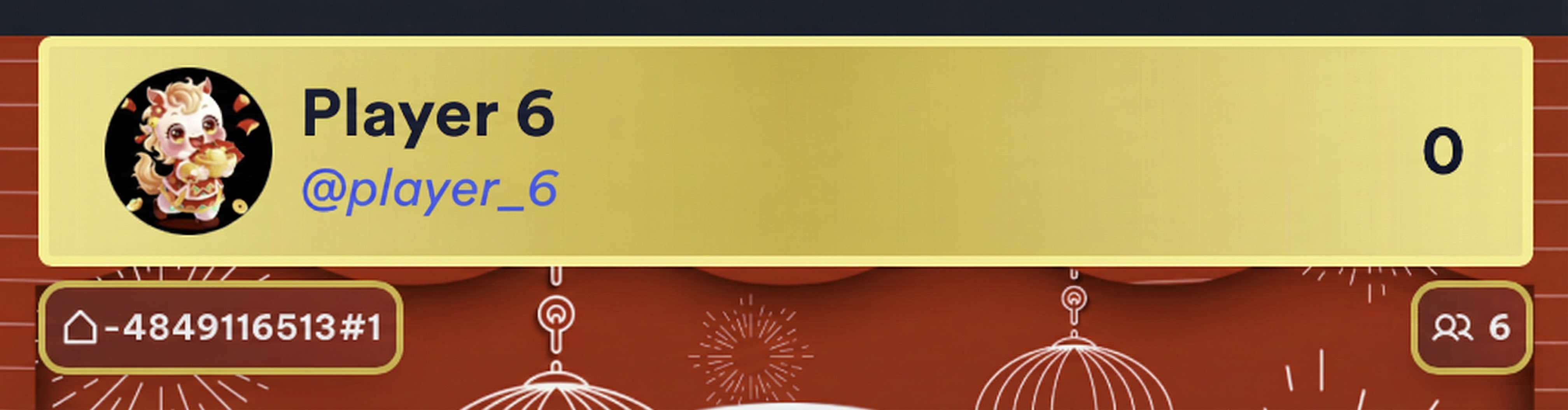 Màn hình bảng xếp hạng người chơi